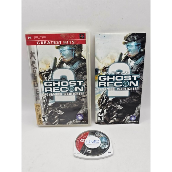 Ghost Recon Advanced Warfighter 2 For PSP CIB - Picture 1 of 3